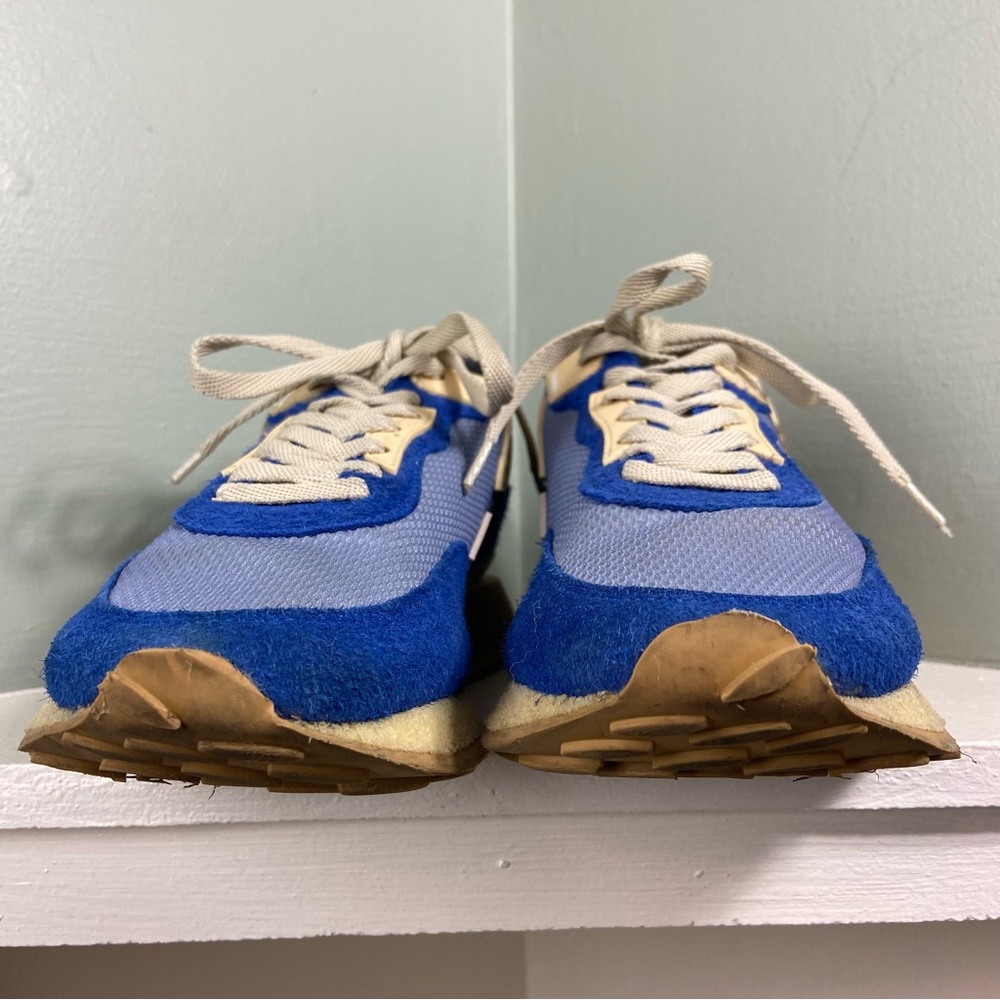 Women’s Ghoud Rush Grove Ocean Blue Sneakers Shoes Italy Sz 39 /8US Chunky Suede - Picture 3 of 12